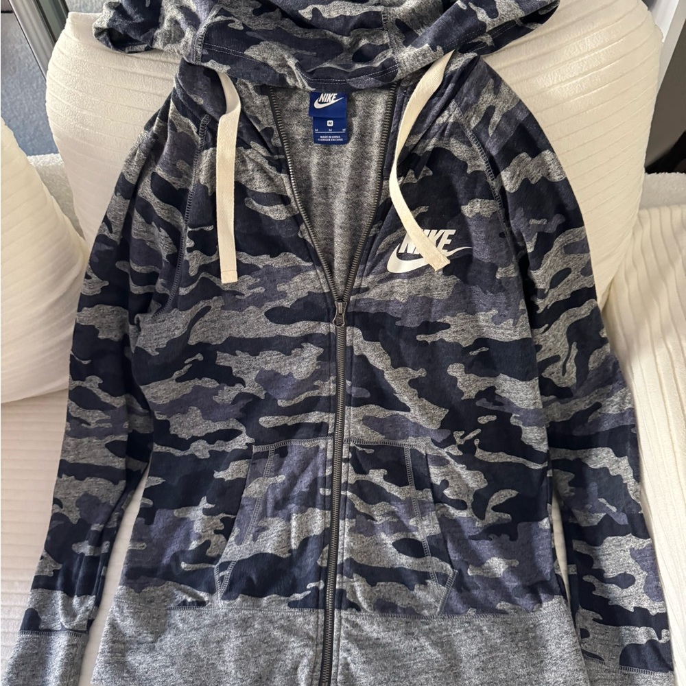 Nike Women Vintage Gym Full Zip Hoodie